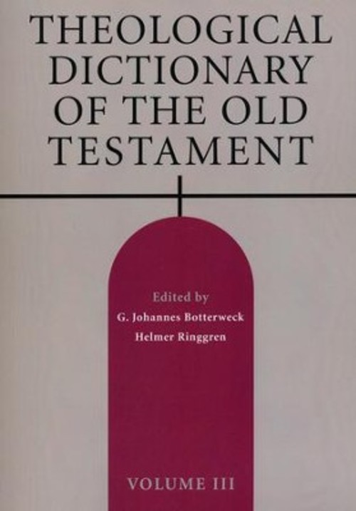 Product picture The Theological Dictionary of the Old Testament Vol. 3