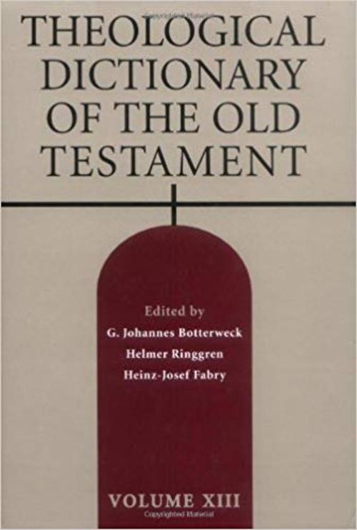 Product picture The Theological Dictionary of the Old Testament Vol. 13