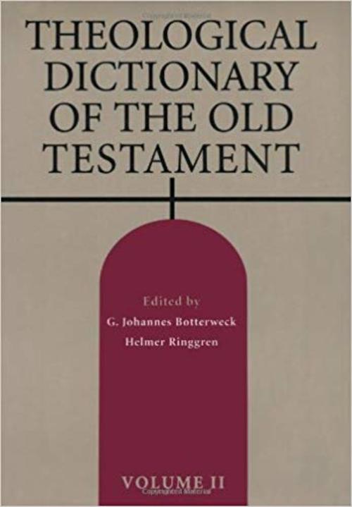 Product picture The Theological Dictionary of the Old Testament Vol. 2